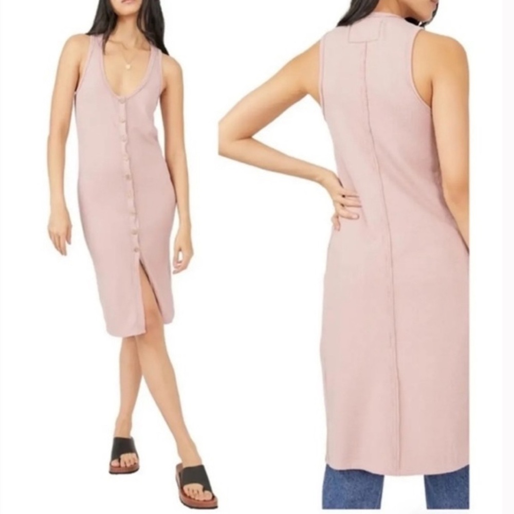 Free People Pink Sleeveless Dress or vest